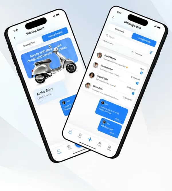 The MotoDealz app running on a phone